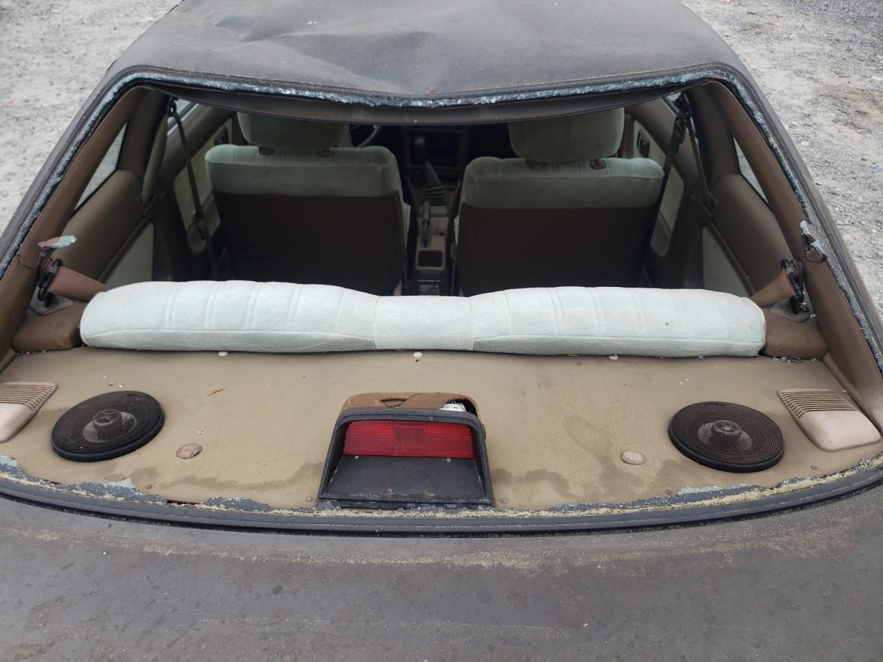 Photo 10 from auction – 1989 TOYOTA COROLLA SR with VIN JT2AE95C3K3246841