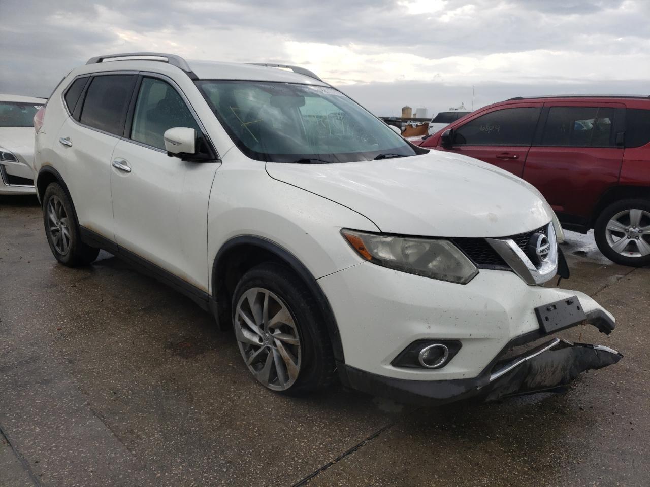 NISSAN ROGUE S 2014 with VIN 5N1AT2MV2EC792232 - Photo from auction