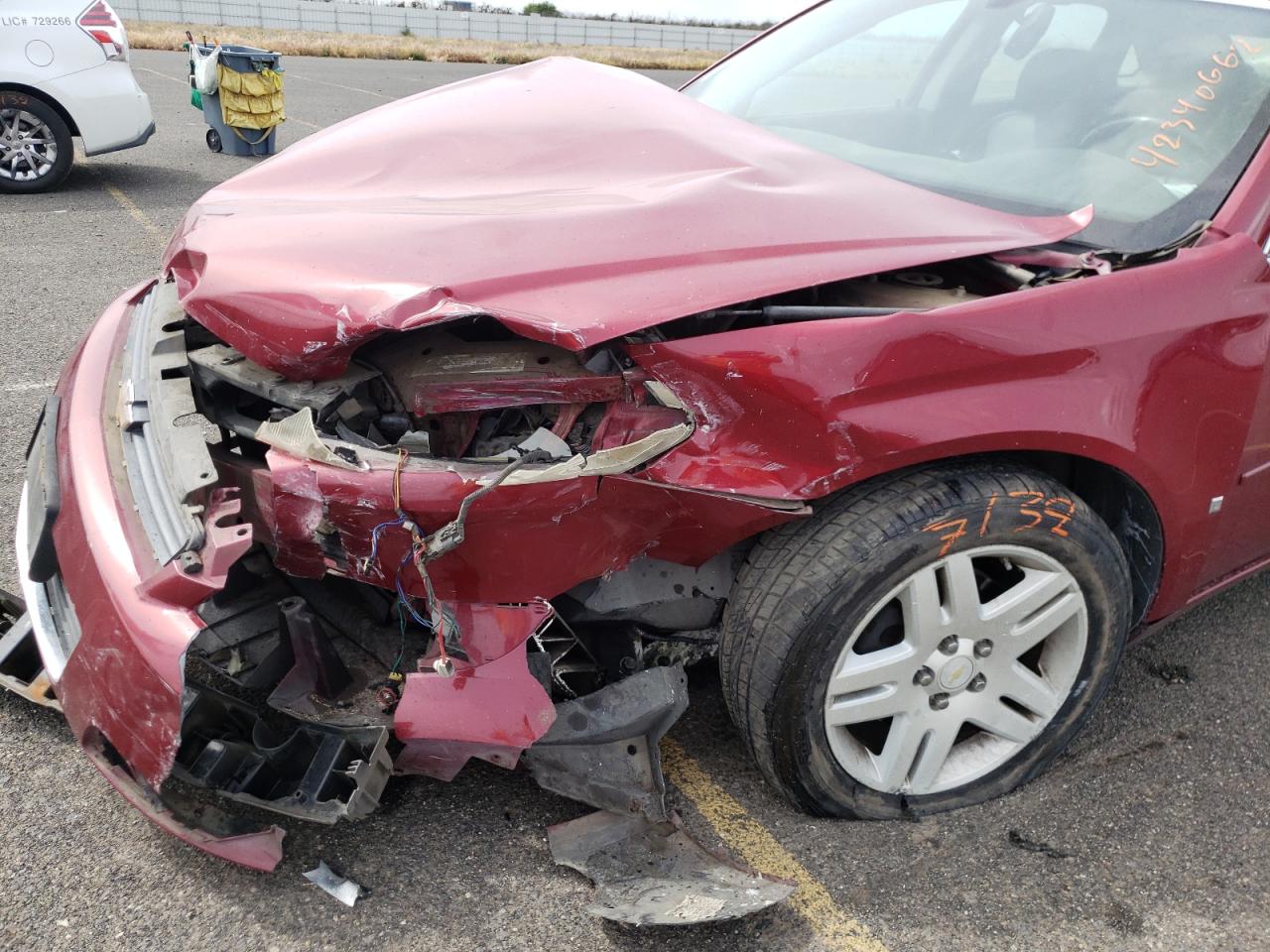 Photo 9 from auction – 2006 CHEVROLET IMPALA LT with VIN 2G1WC581469183230