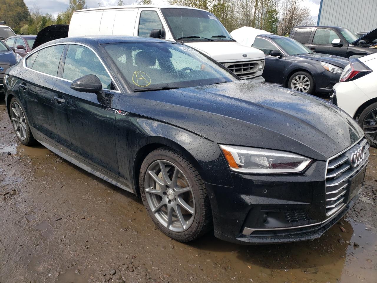AUDI A5 QUATTRO 2019 with VIN WAUFNCF58KA070291 - Photo from auction