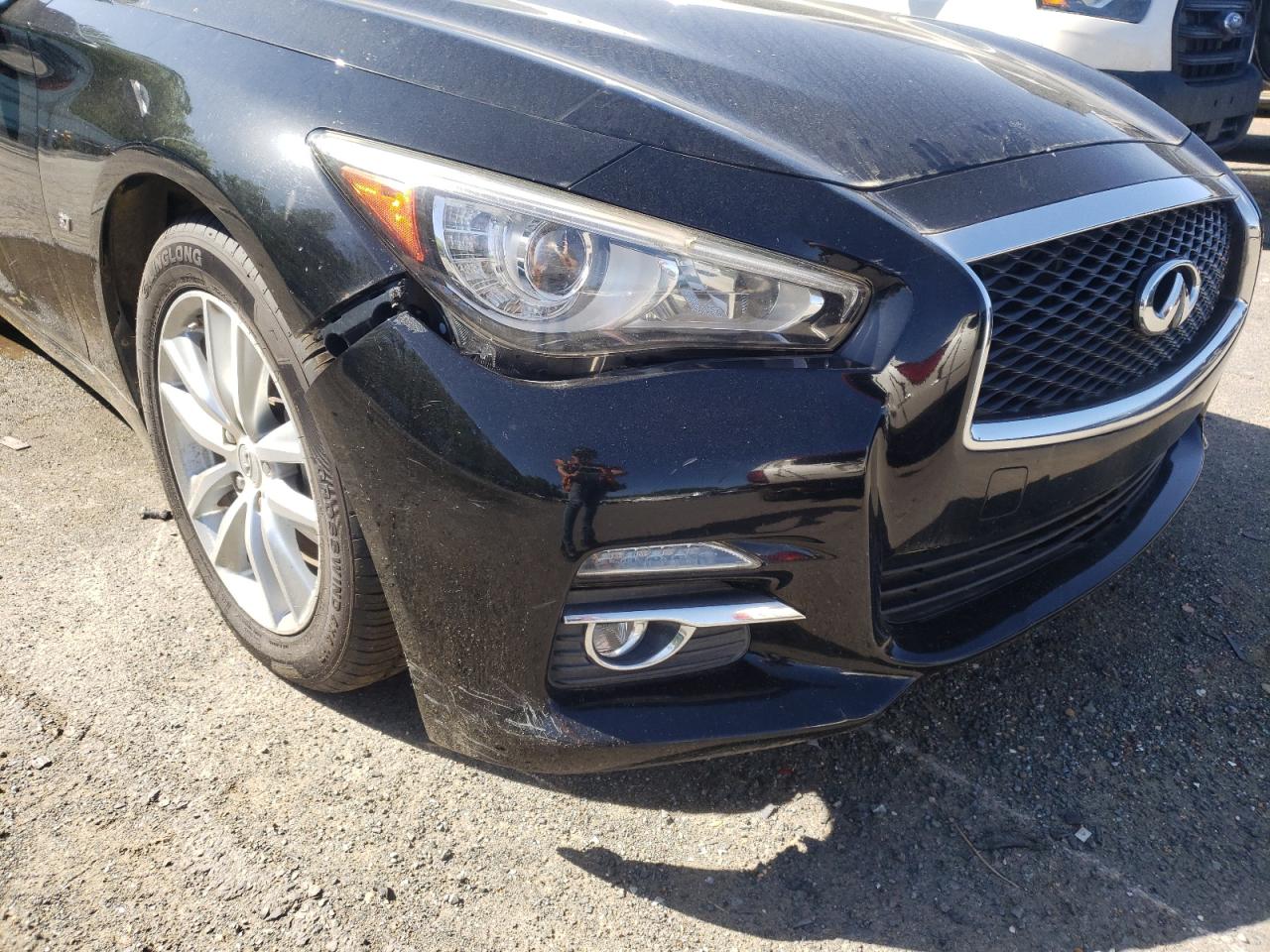 Photo 9 from auction – 2015 INFINITI Q50 BASE with VIN JN1BV7AP8FM340757