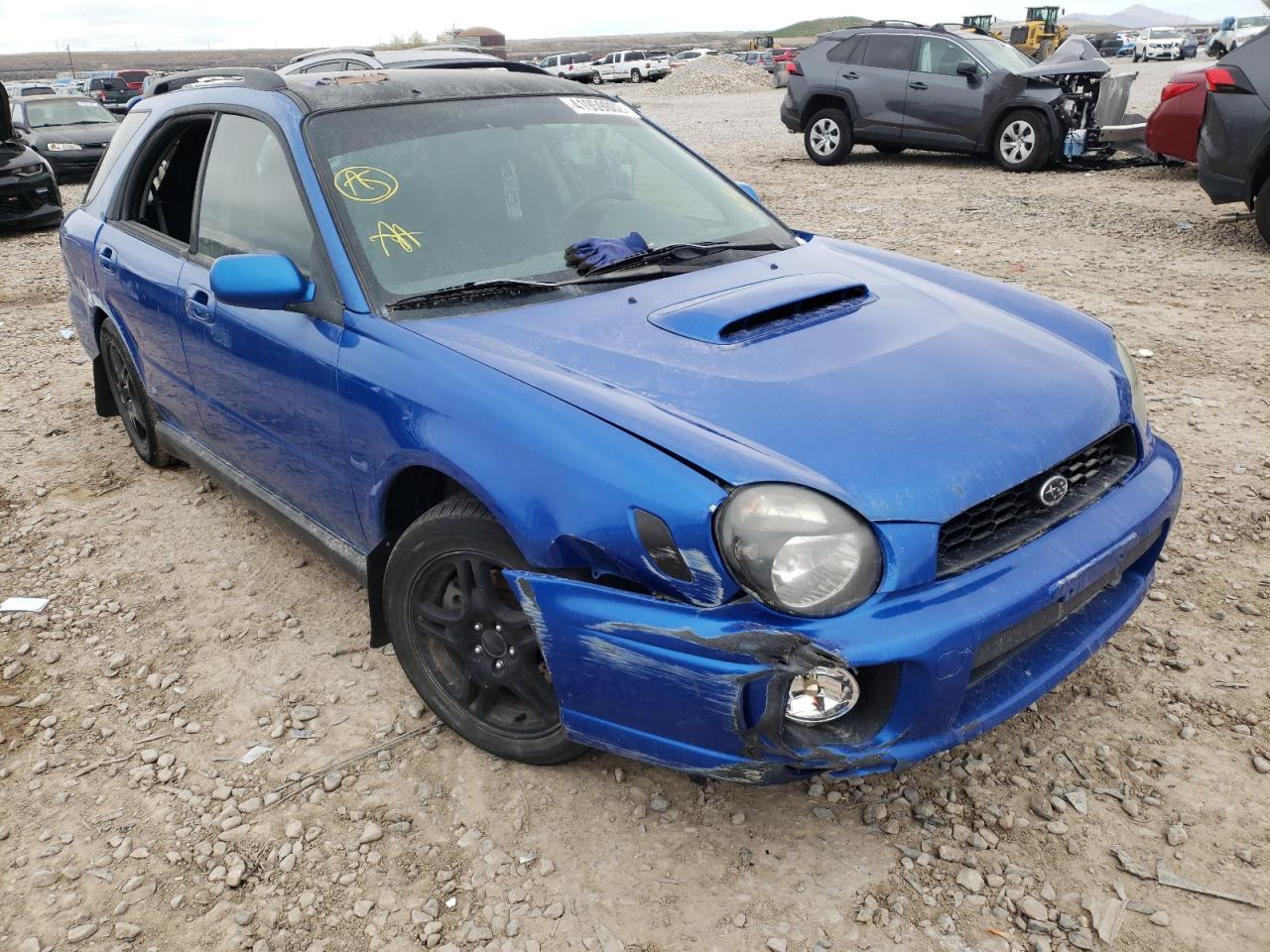 Photo 1 from auction – 2003 SUBARU IMPREZA WR with VIN JF1GG29643G806521