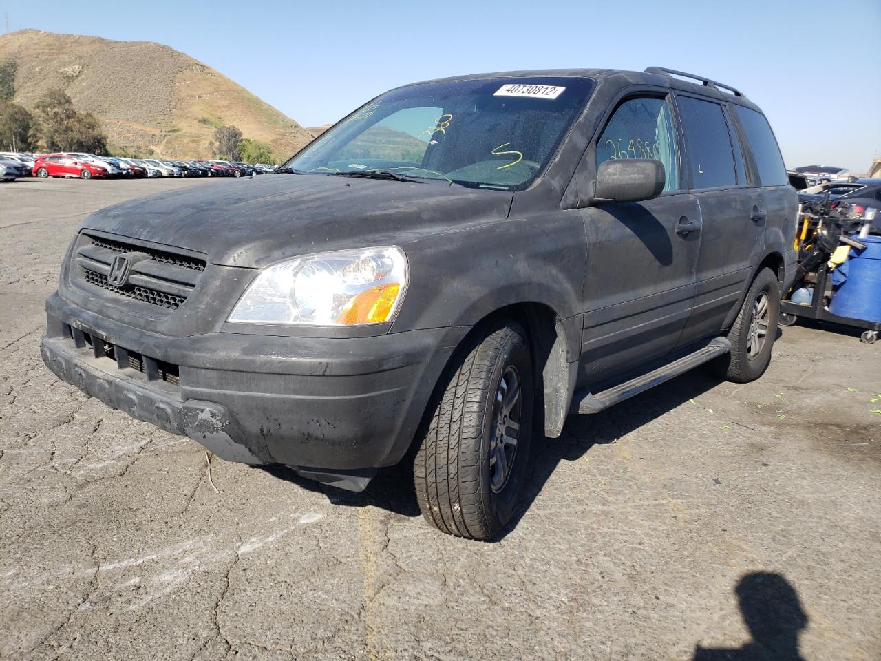 Photo 2 from auction – 2004 HONDA PILOT EX with VIN 2HKYF18414H576767