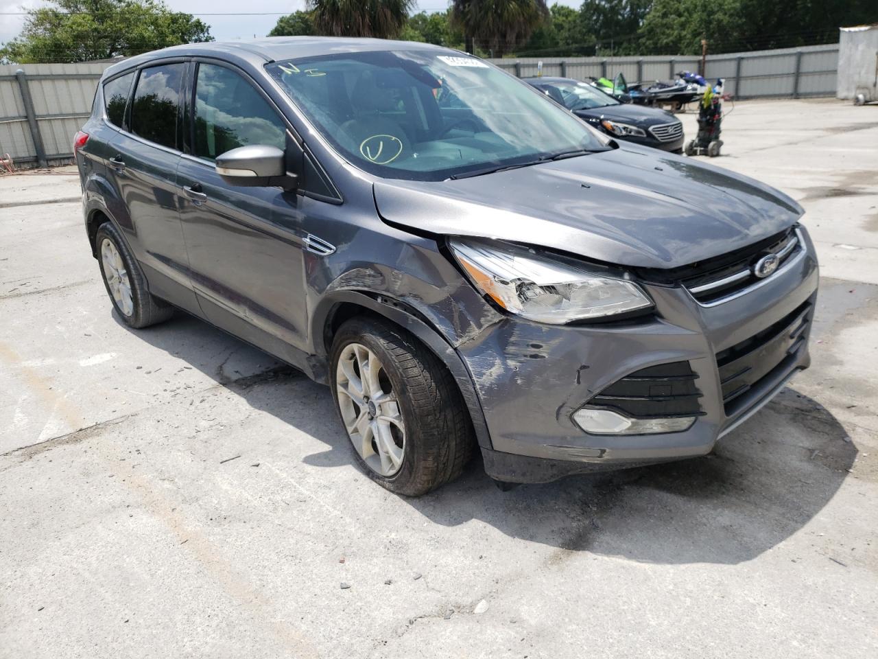 FORD ESCAPE SEL 2013 with VIN 1FMCU0HX9DUC54982 - Photo from auction