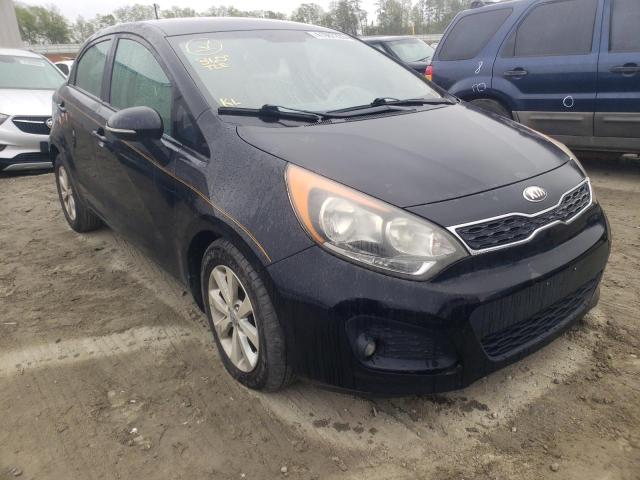 KIA RIO EX 2013 with VIN KNADN5A33D6198629 - Photo from auction