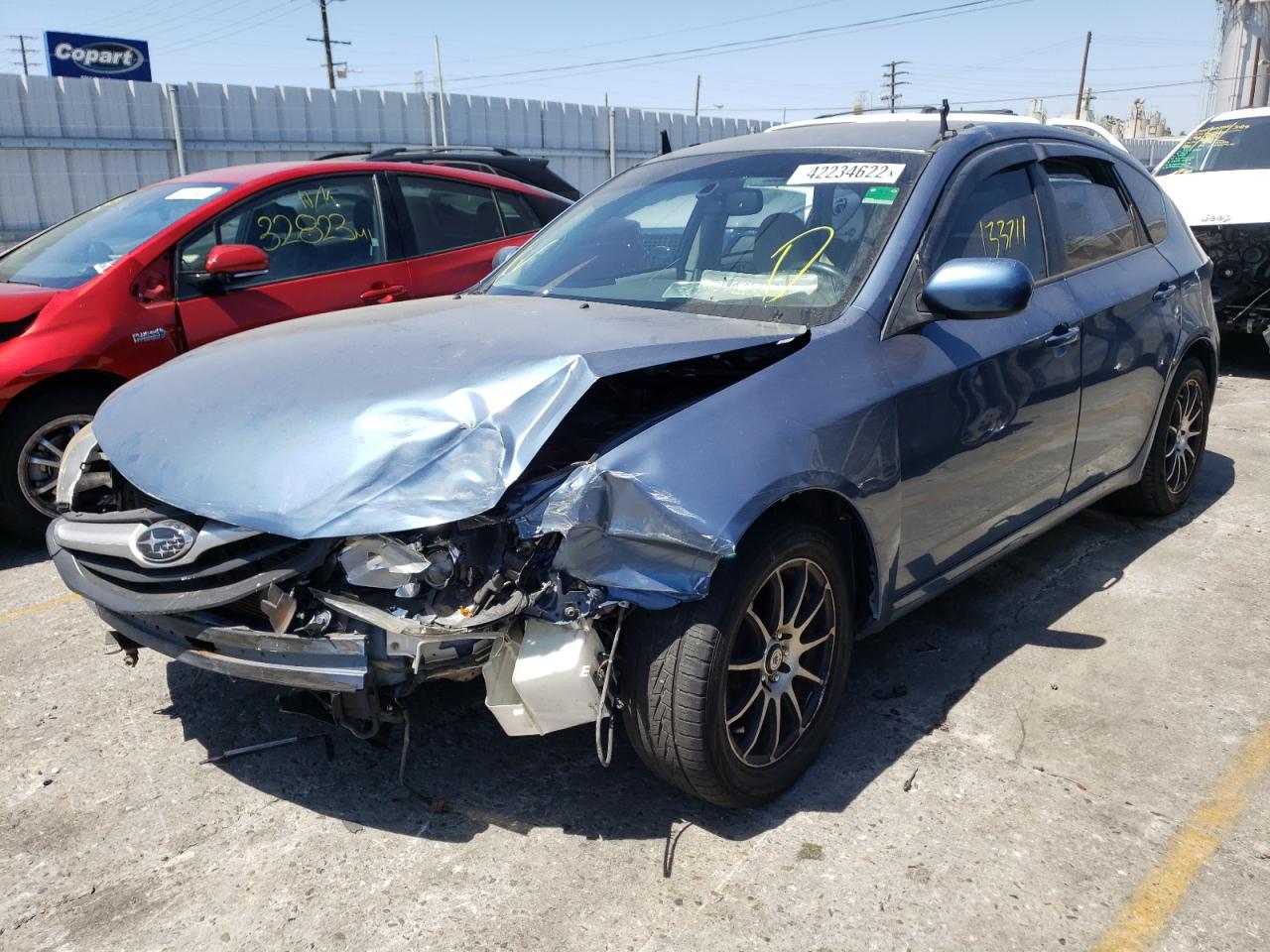 Photo 2 from auction – 2010 SUBARU IMPREZA 2. with VIN JF1GH6A61AH828306