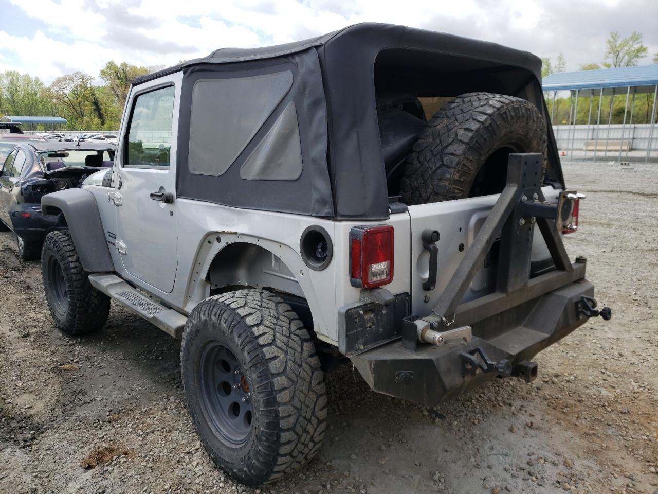 Photo 3 from auction – 2010 JEEP WRANGLER S with VIN 1J4AA2D16AL177534