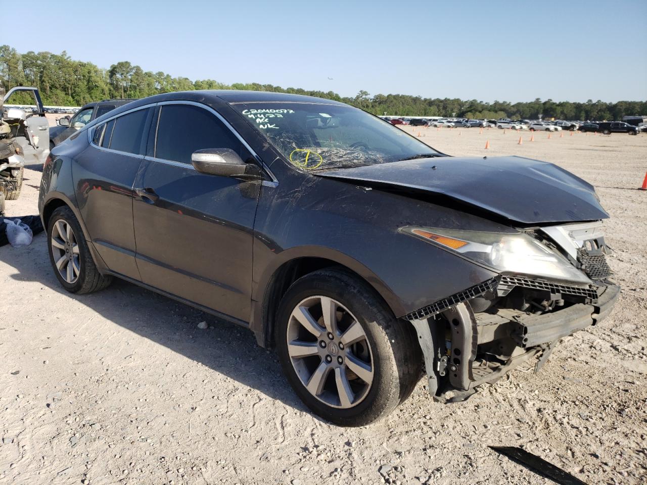 ACURA ZDX TECHNO 2012 with VIN 2HNYB1H40CH500938 - Photo from auction