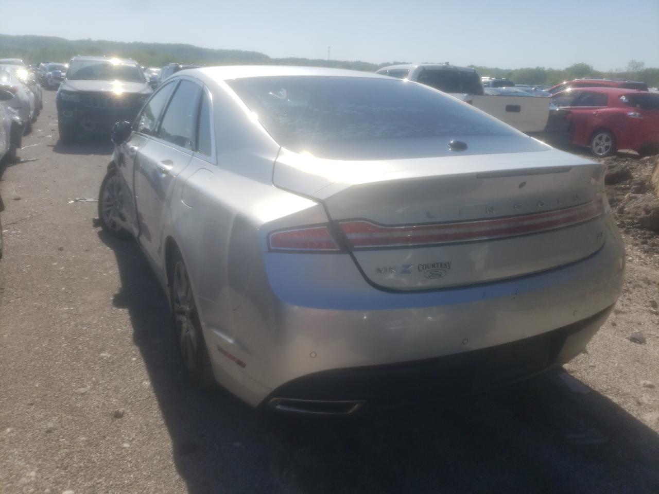 Photo 3 from auction – 2014 LINCOLN MKZ with VIN 3LN6L2GK7ER820986