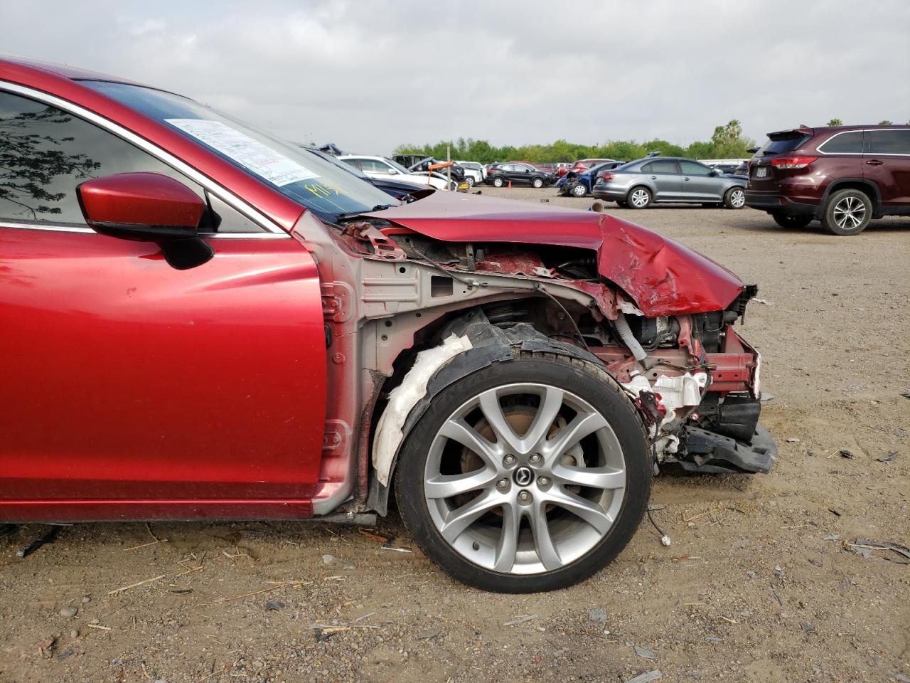 Photo 9 from auction – 2017 MAZDA 6 TOURING with VIN JM1GL1V52H1116161