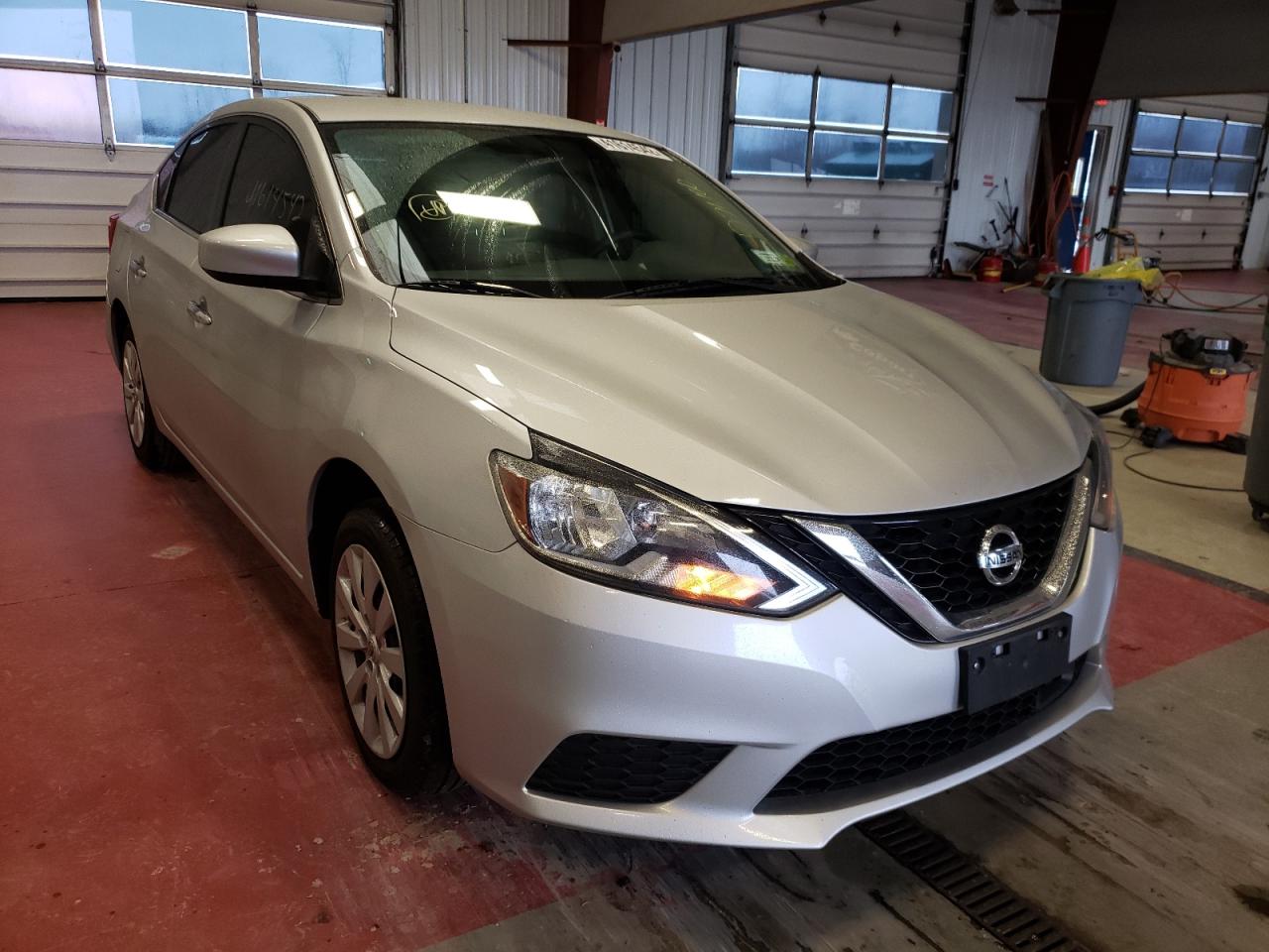 NISSAN SENTRA S 2018 with VIN 3N1AB7AP2JY295681 - Photo from auction