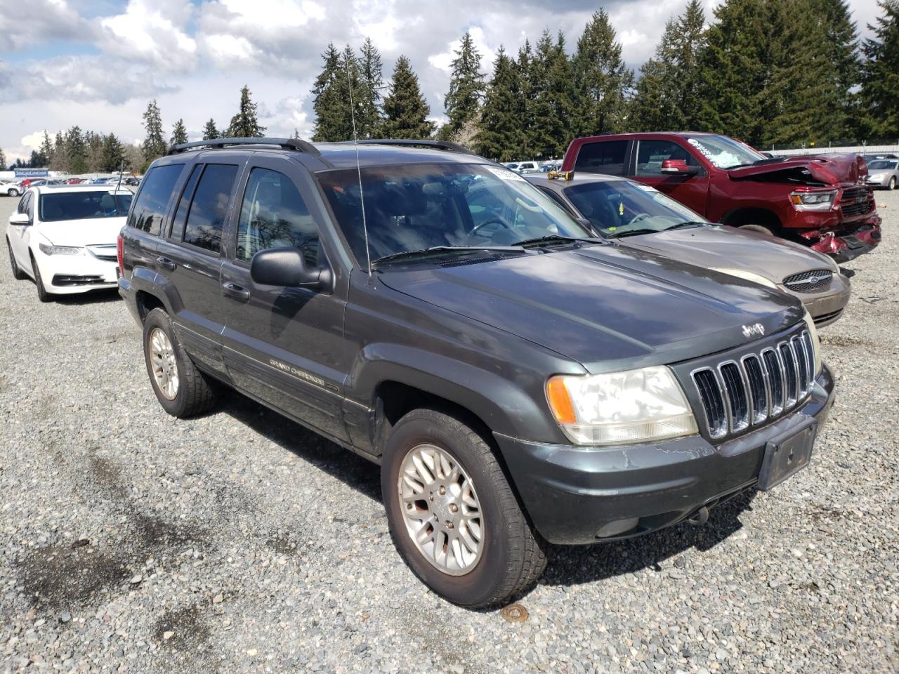 JEEP GRAND CHER 2002 with VIN 1J8GW58J12C148952 - Photo from auction