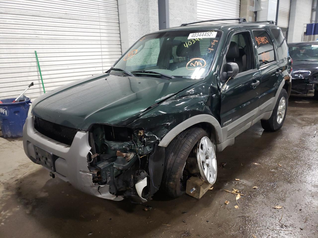 Photo 2 from auction – 2002 FORD ESCAPE XLT with VIN 1FMYU04122KC92280