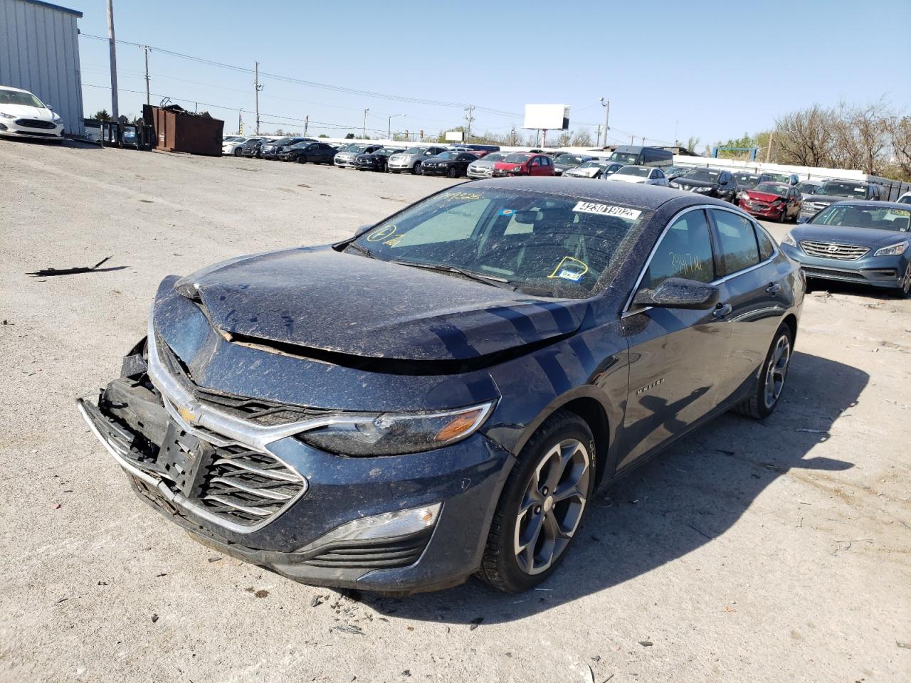 Photo 2 from auction – 2021 CHEVROLET MALIBU LT with VIN 1G1ZD5ST2MF049325