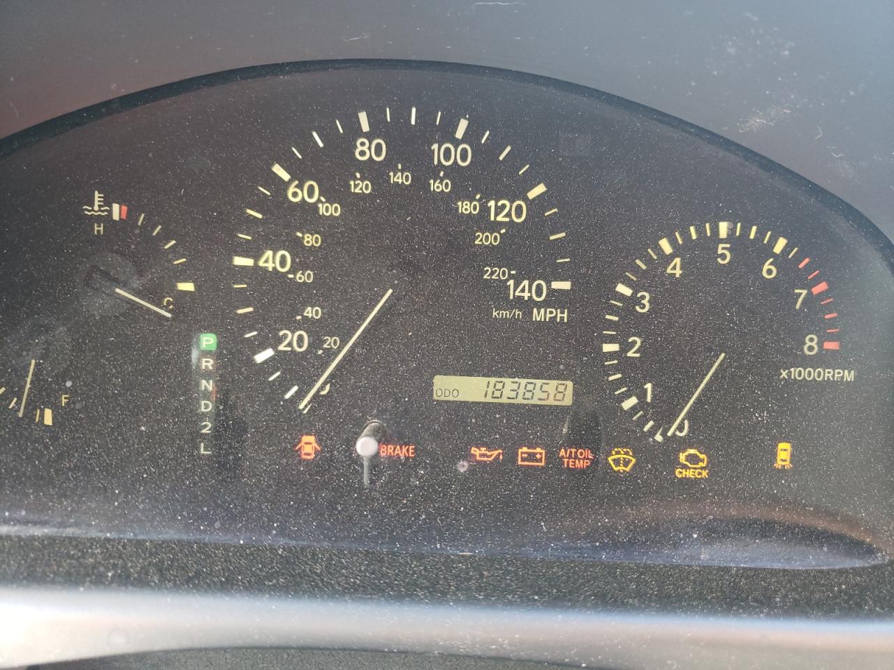 Photo 8 from auction – 1999 LEXUS RX 300 with VIN JT6HF10UXX0089619