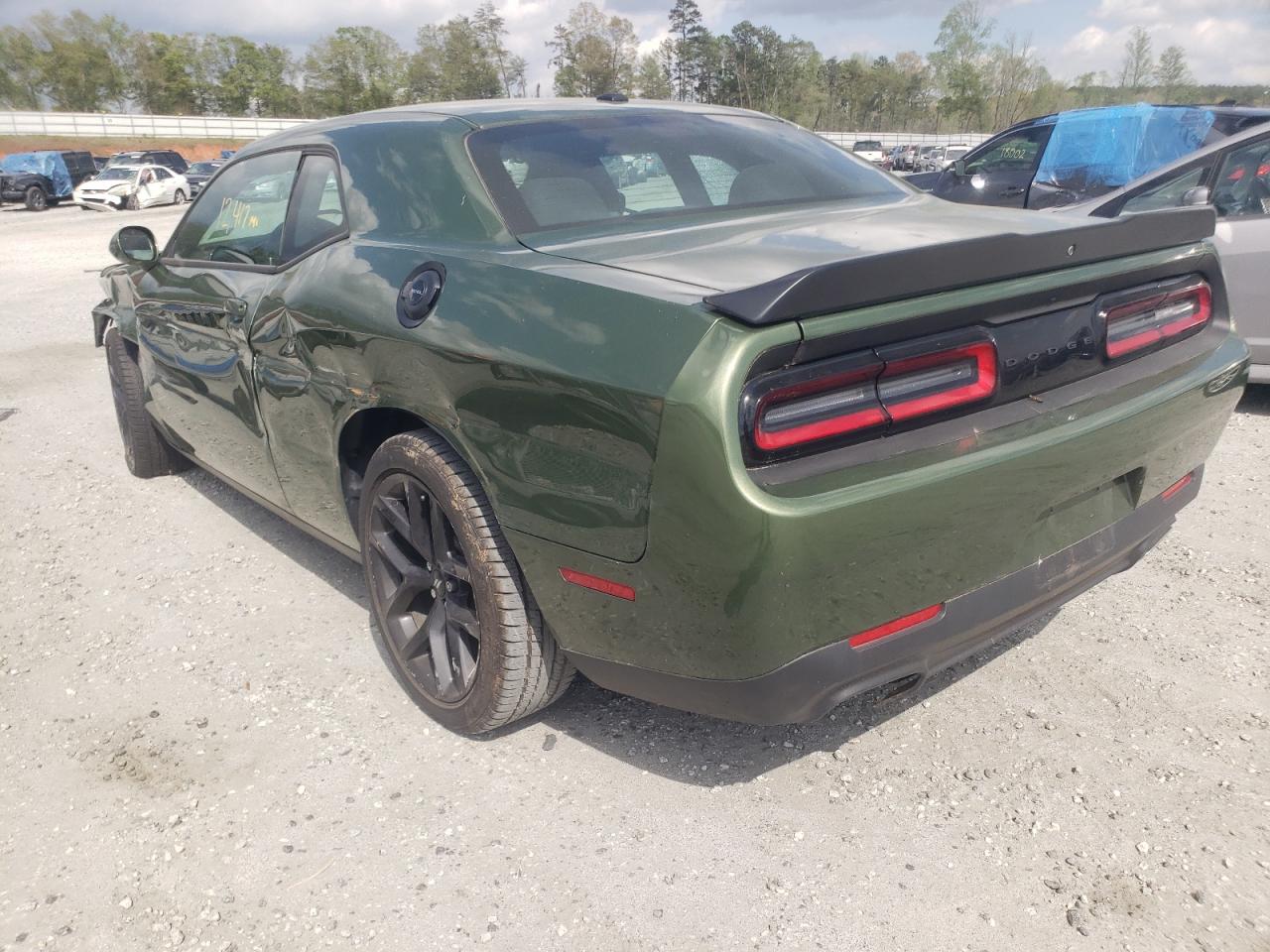 Photo 3 from auction – 2021 DODGE CHALLENGER with VIN 2C3CDZAG8MH510023