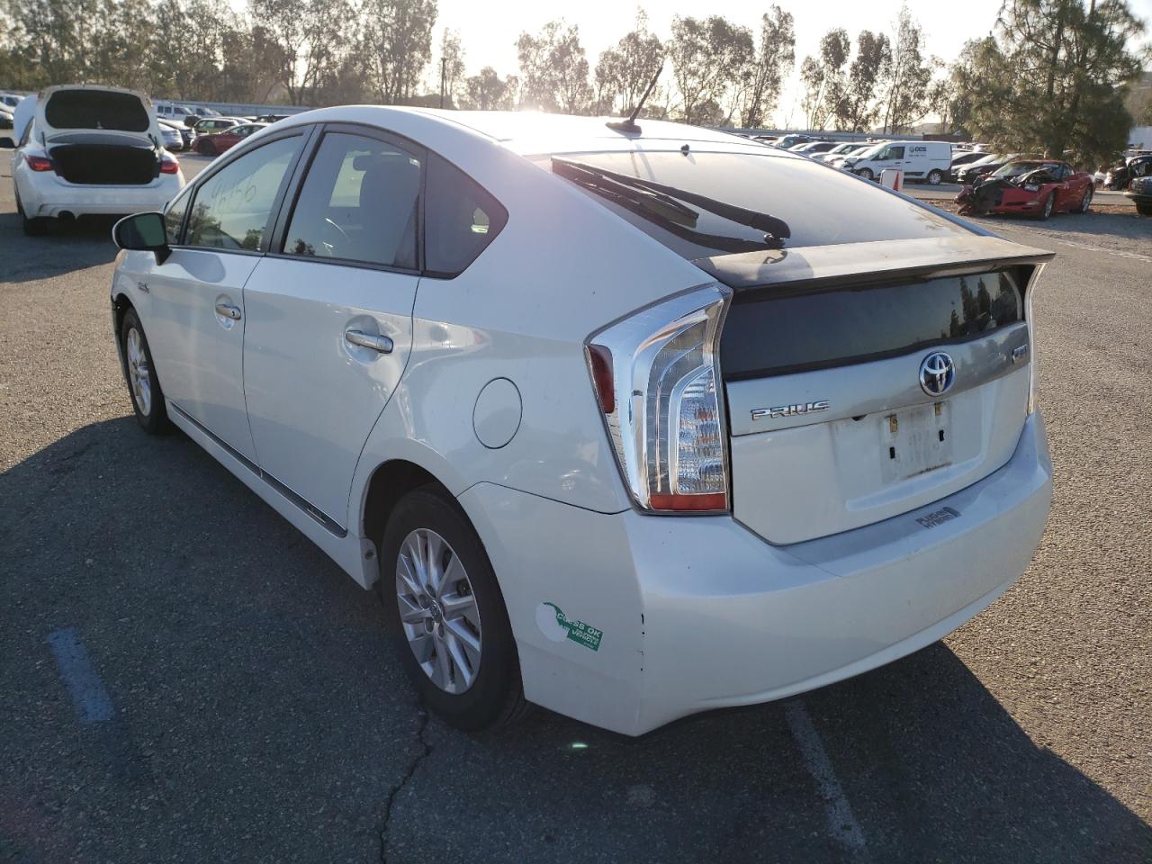 Photo 3 from auction – 2013 TOYOTA PRIUS PLUG with VIN JTDKN3DP2D3043102