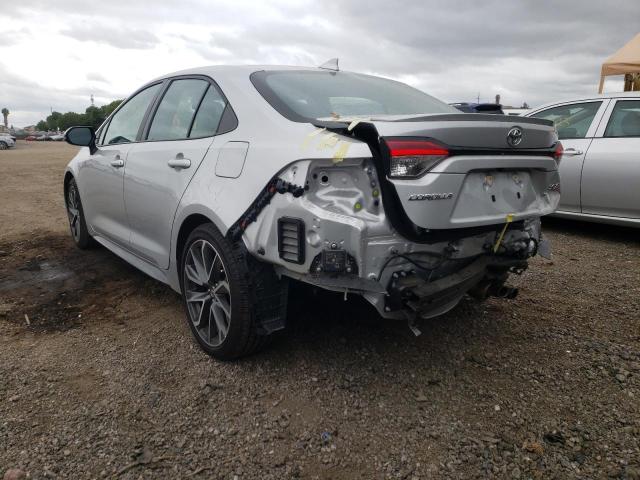 Photo 3 from auction – 2021 TOYOTA COROLLA SE with VIN 5YFP4MCE9MP063563