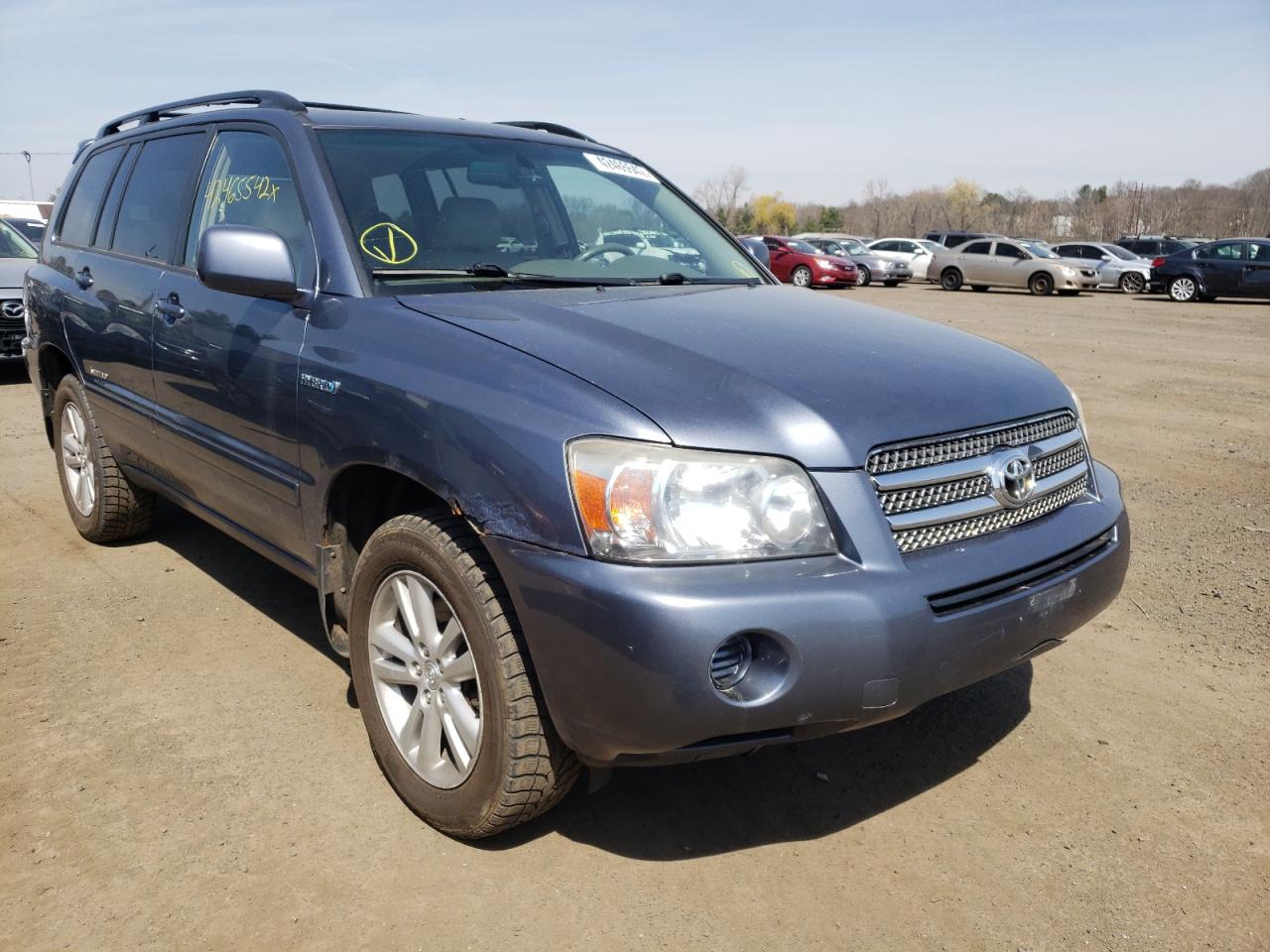 TOYOTA HIGHLANDER 2007 with VIN JTEEW21A770037317 - Photo from auction