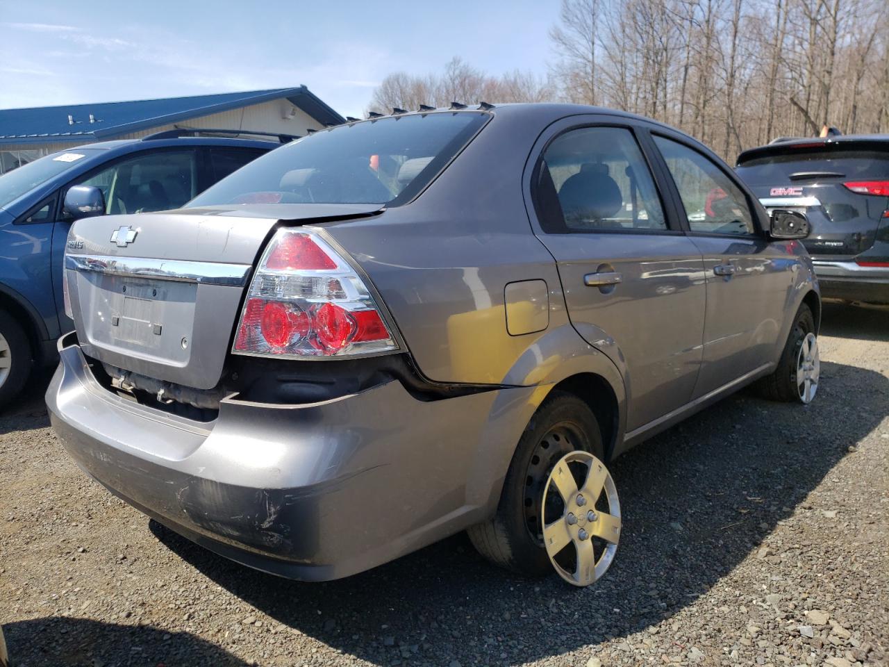 Photo 4 from auction – 2008 CHEVROLET AVEO BASE with VIN KL1TD56658B155094