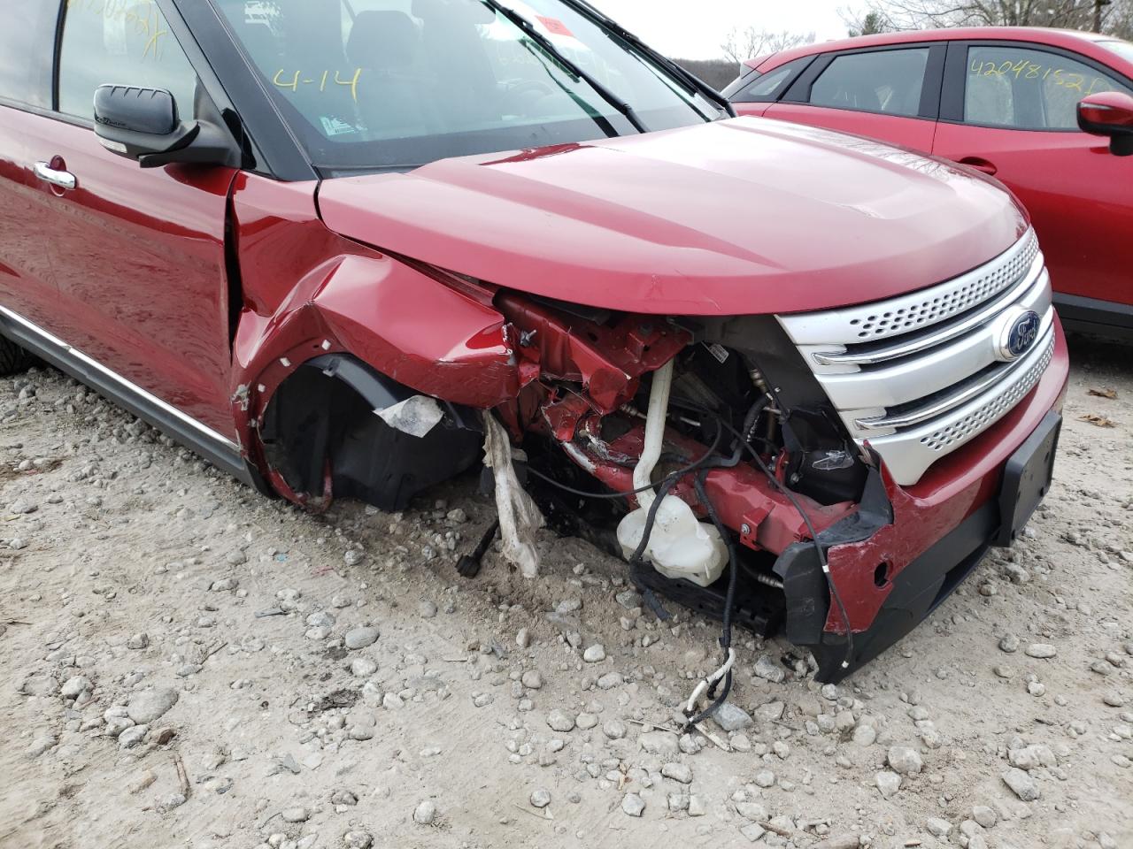 Photo 9 from auction – 2015 FORD EXPLORER X with VIN 1FM5K8D82FGC28219
