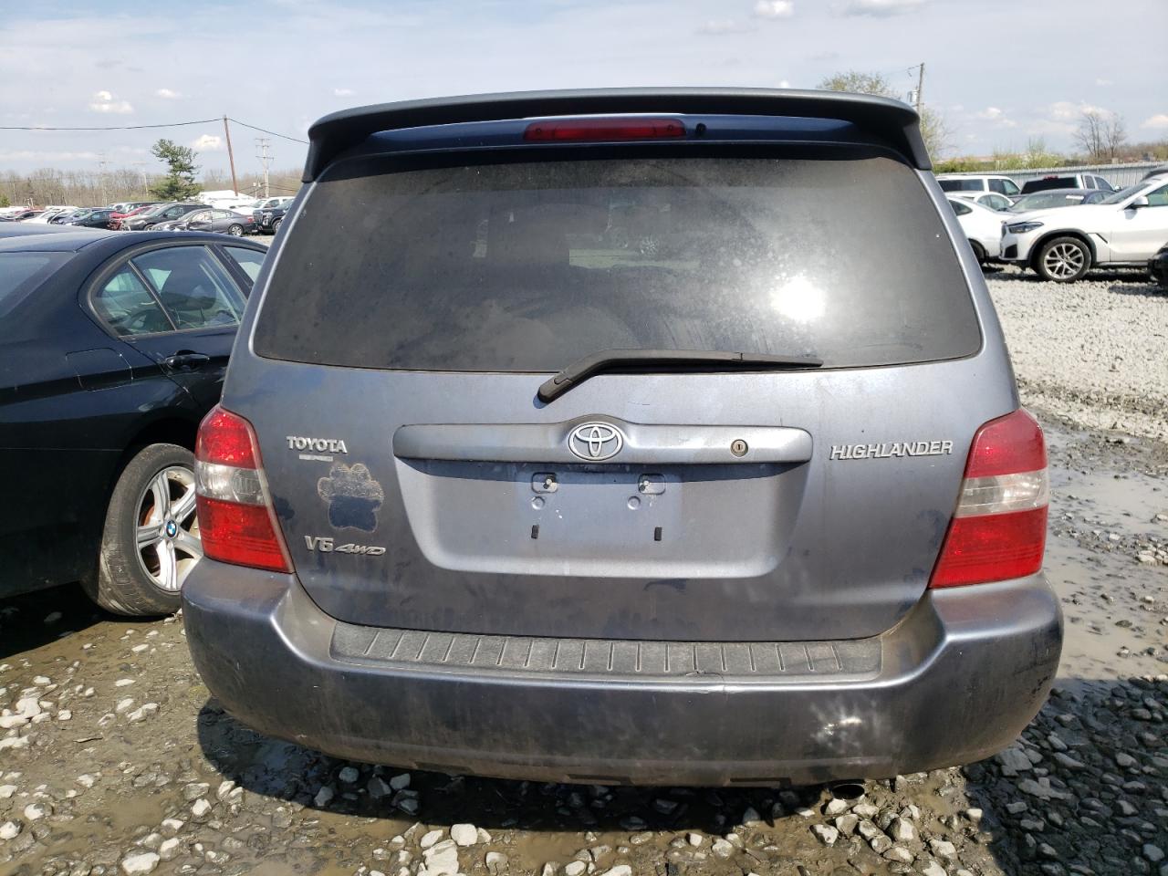 Photo 9 from auction – 2005 TOYOTA HIGHLANDER with VIN JTEEP21A750098578