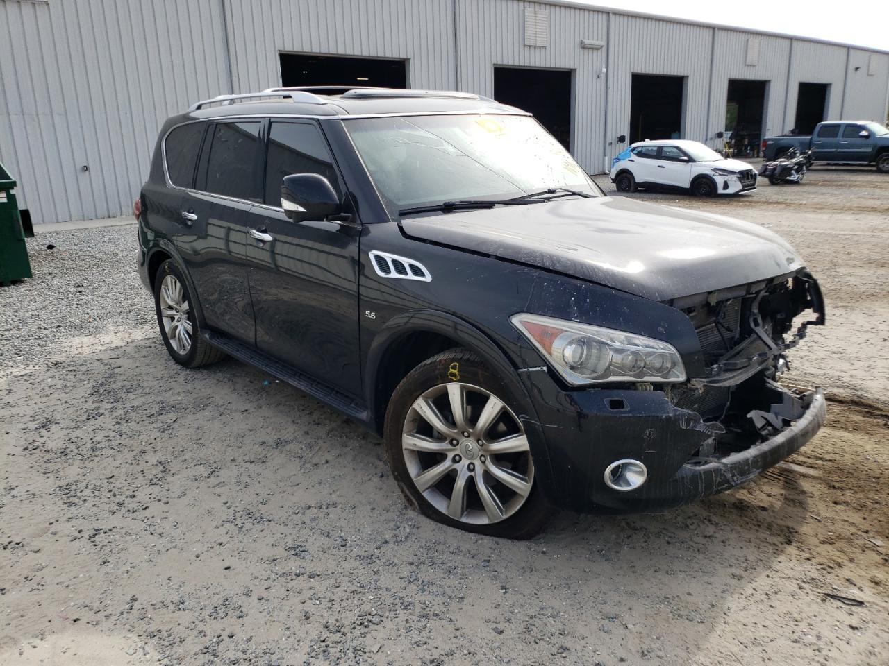 INFINITI QX80 2014 with VIN JN8AZ2NE6E9061774 - Photo from auction