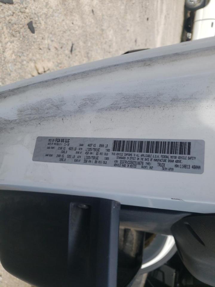 Photo 10 from auction – 2019 RAM PROMASTER with VIN 3C6TRVCG5KE510676