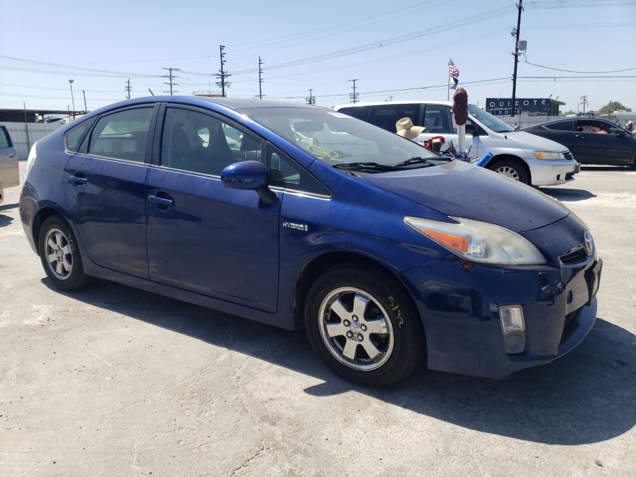 TOYOTA PRIUS 2010 with VIN JTDKN3DU3A5185948 - Photo from auction