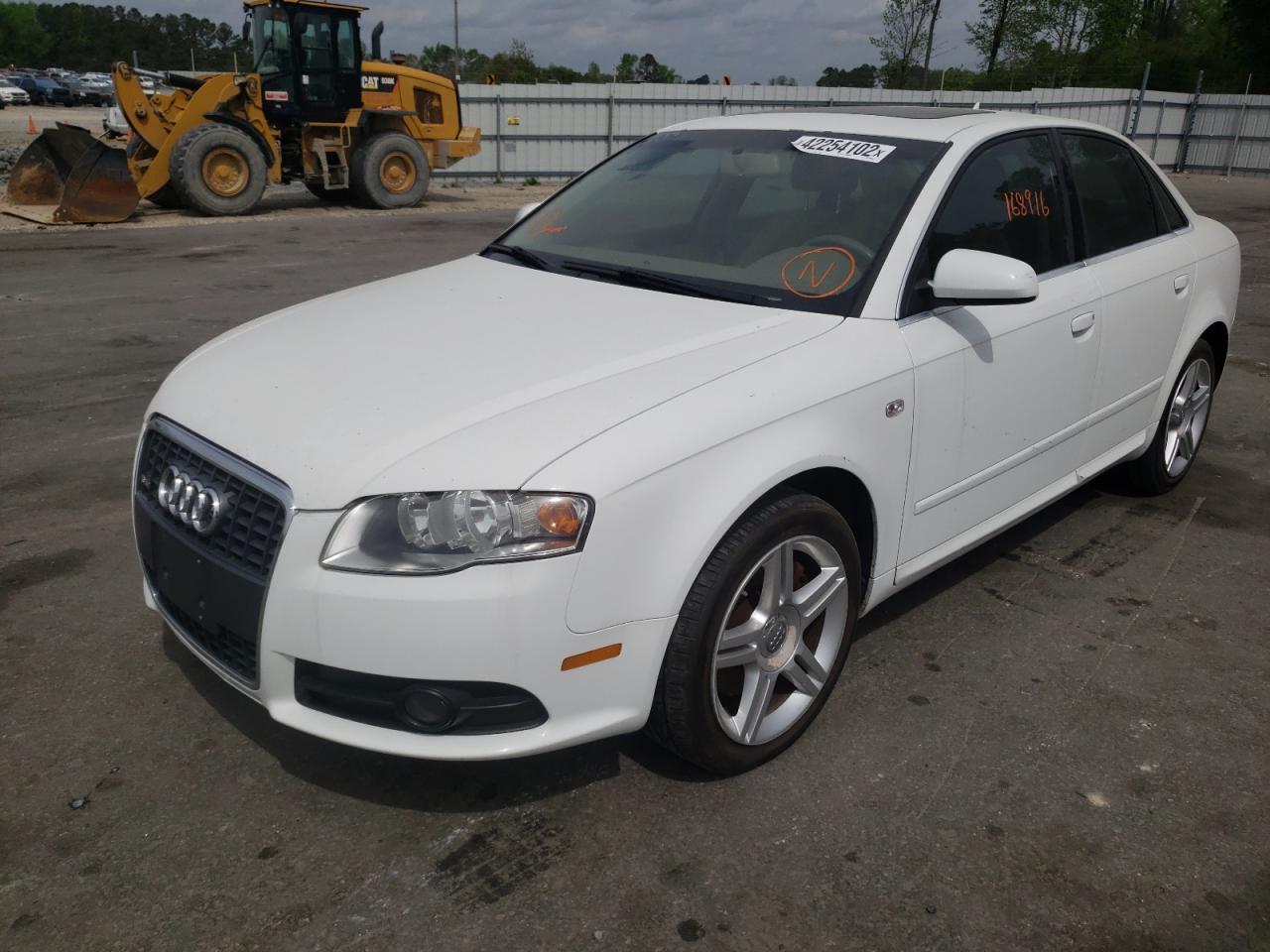 Photo 2 from auction – 2008 AUDI A4 2.0T QU with VIN WAUDF78E48A098624