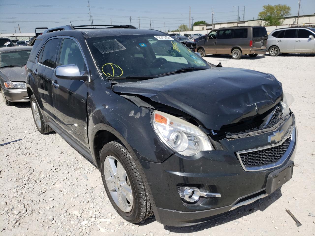 CHEVROLET EQUINOX LT 2013 with VIN 2GNALFEK5D6210056 - Photo from auction