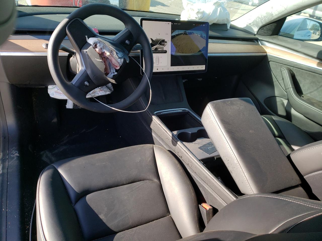 Photo 9 from auction – 2021 TESLA MODEL 3 with VIN 5YJ3E1EA0MF001937