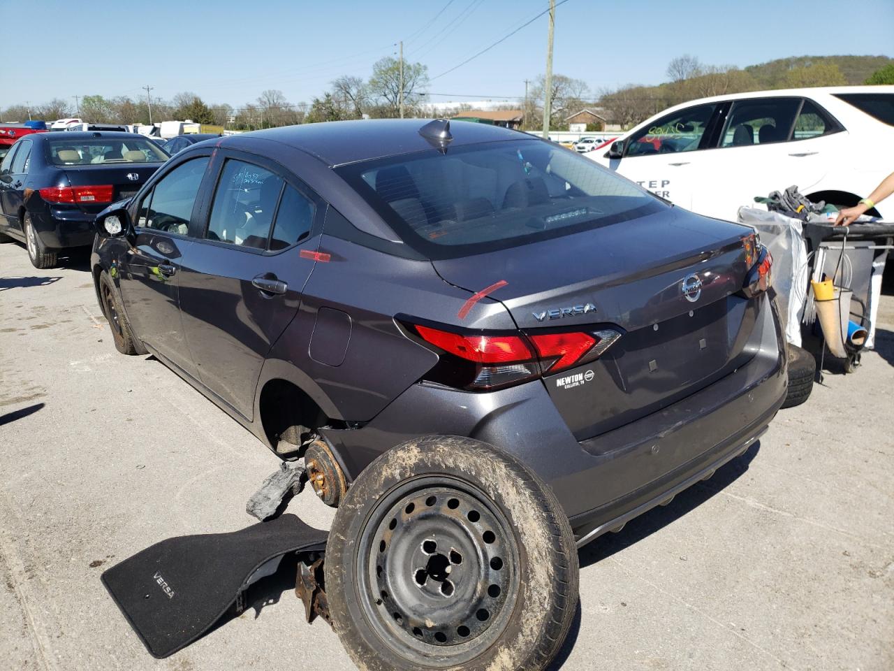 Photo 3 from auction – 2021 NISSAN VERSA SV with VIN 3N1CN8EVXML824634