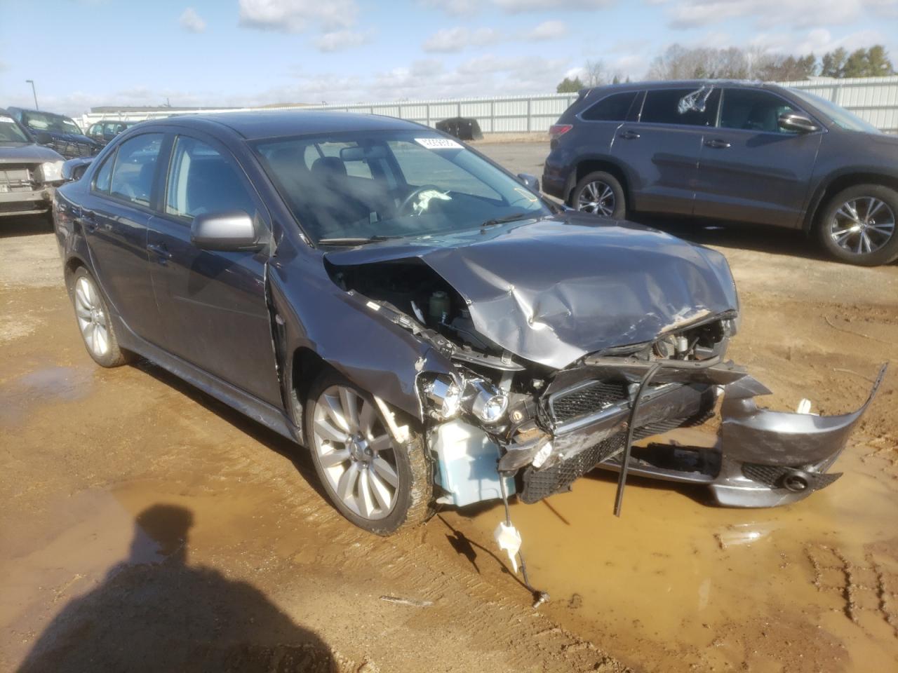 MITSUBISHI LANCER GTS 2009 with VIN JA3AU86W09U008168 - Photo from auction