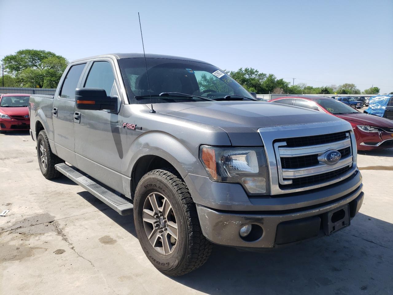 FORD F150 SUPER 2013 with VIN 1FTEW1CM9DFA20453 - Photo from auction