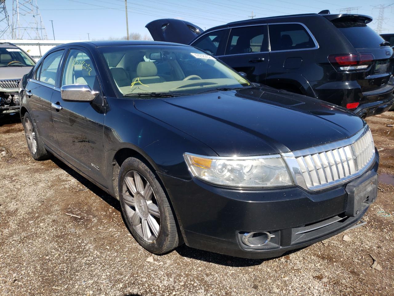 LINCOLN MKZ 2008 with VIN 3LNHM26T78R640833 - Photo from auction