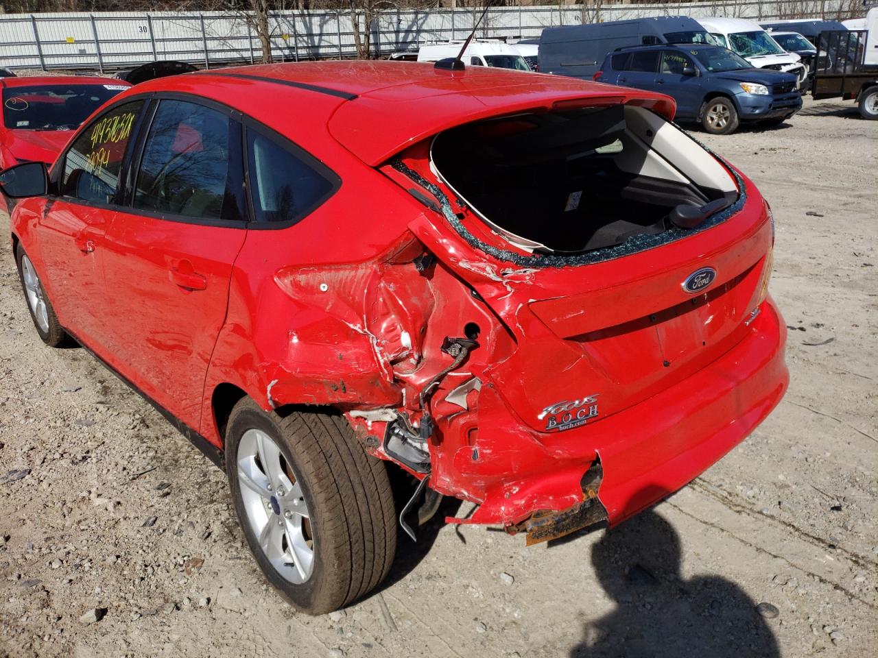 Photo 9 from auction – 2014 FORD FOCUS SE with VIN 1FADP3K22EL335916