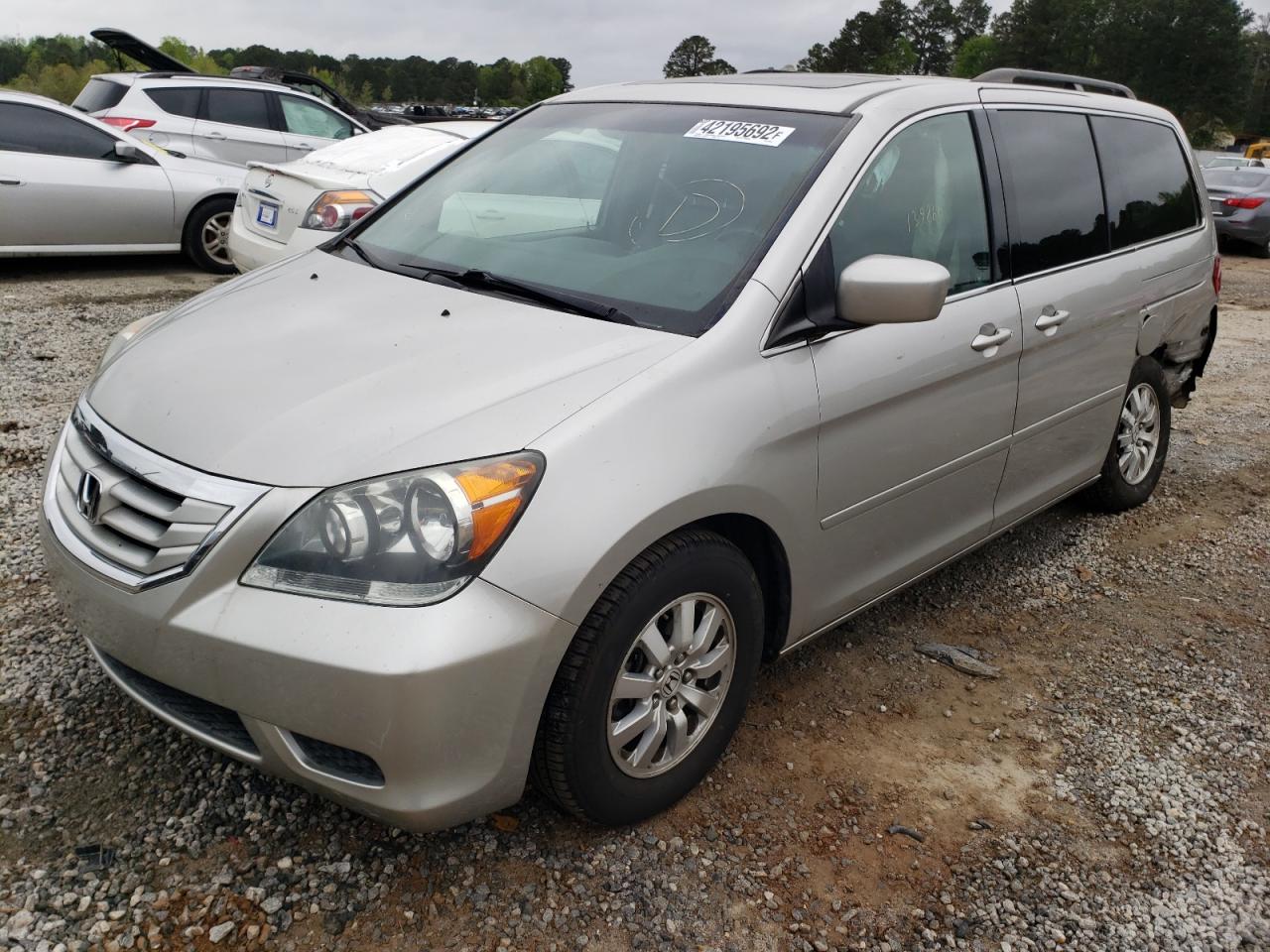Photo 2 from auction – 2009 HONDA ODYSSEY EX with VIN 5FNRL387X9B046676