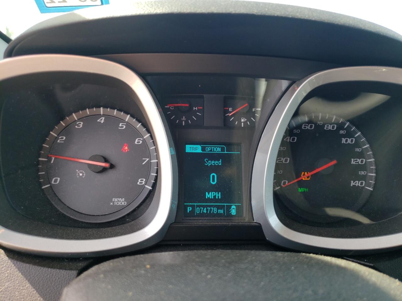Photo 8 from auction – 2015 CHEVROLET EQUINOX LT with VIN 2GNALCEK3F6142020