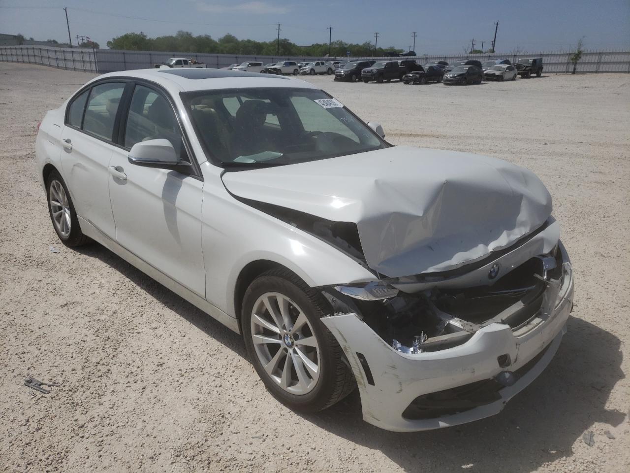 BMW 320 I 2016 with VIN WBA8E1G53GNT99590 - Photo from auction