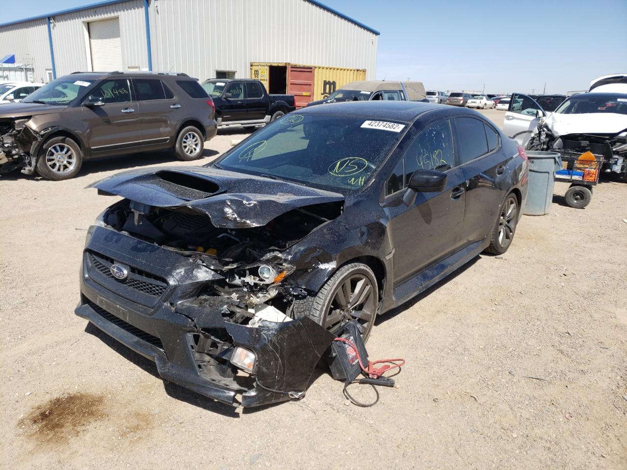 Photo 2 from auction – 2016 SUBARU WRX PREMIU with VIN JF1VA1E66G8834541