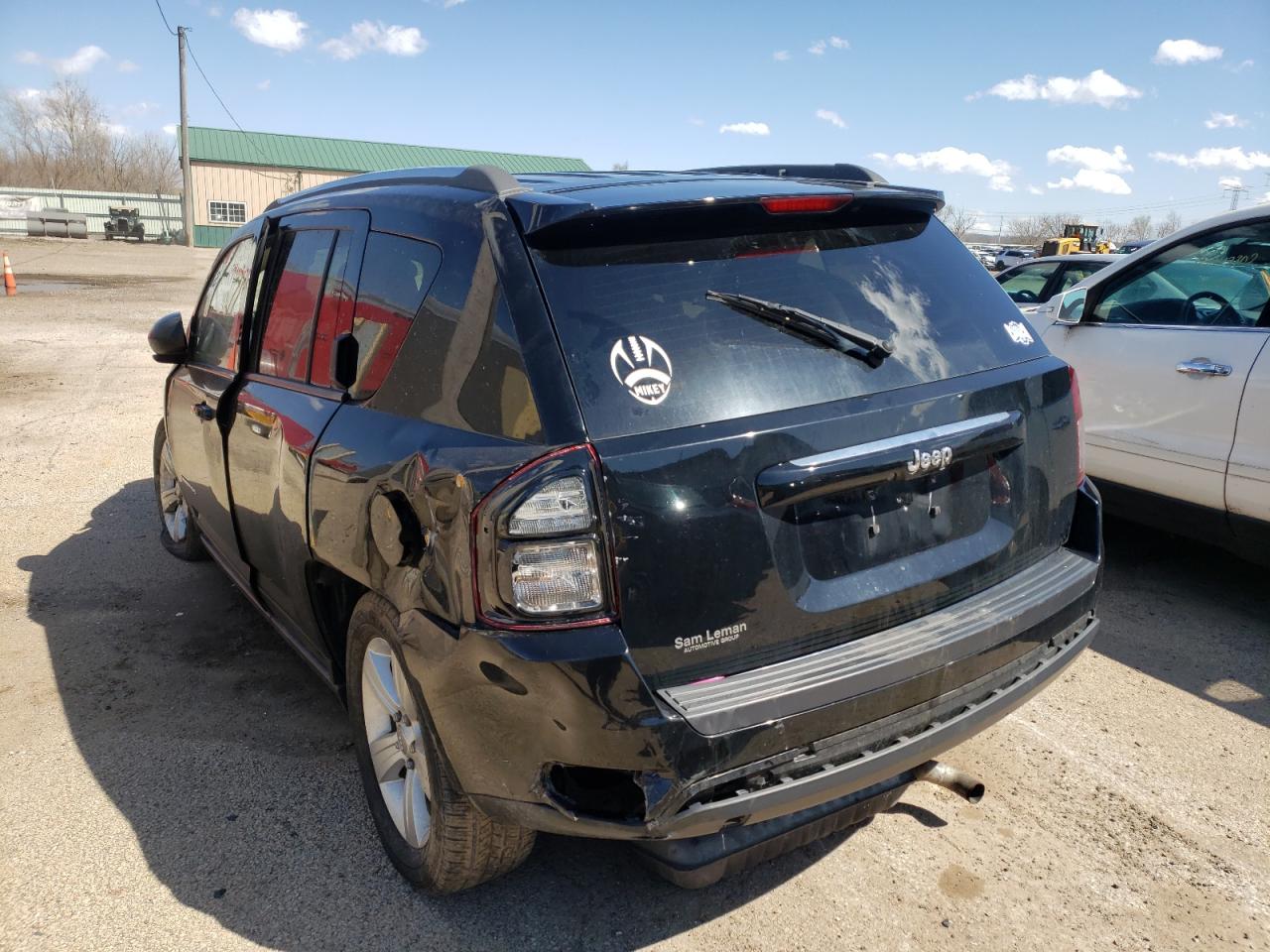 Photo 3 from auction – 2015 JEEP COMPASS SP with VIN 1C4NJCBB9FD120299