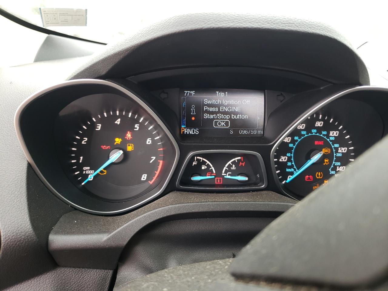 Photo 8 from auction – 2015 FORD ESCAPE TIT with VIN 1FMCU9J95FUC54562