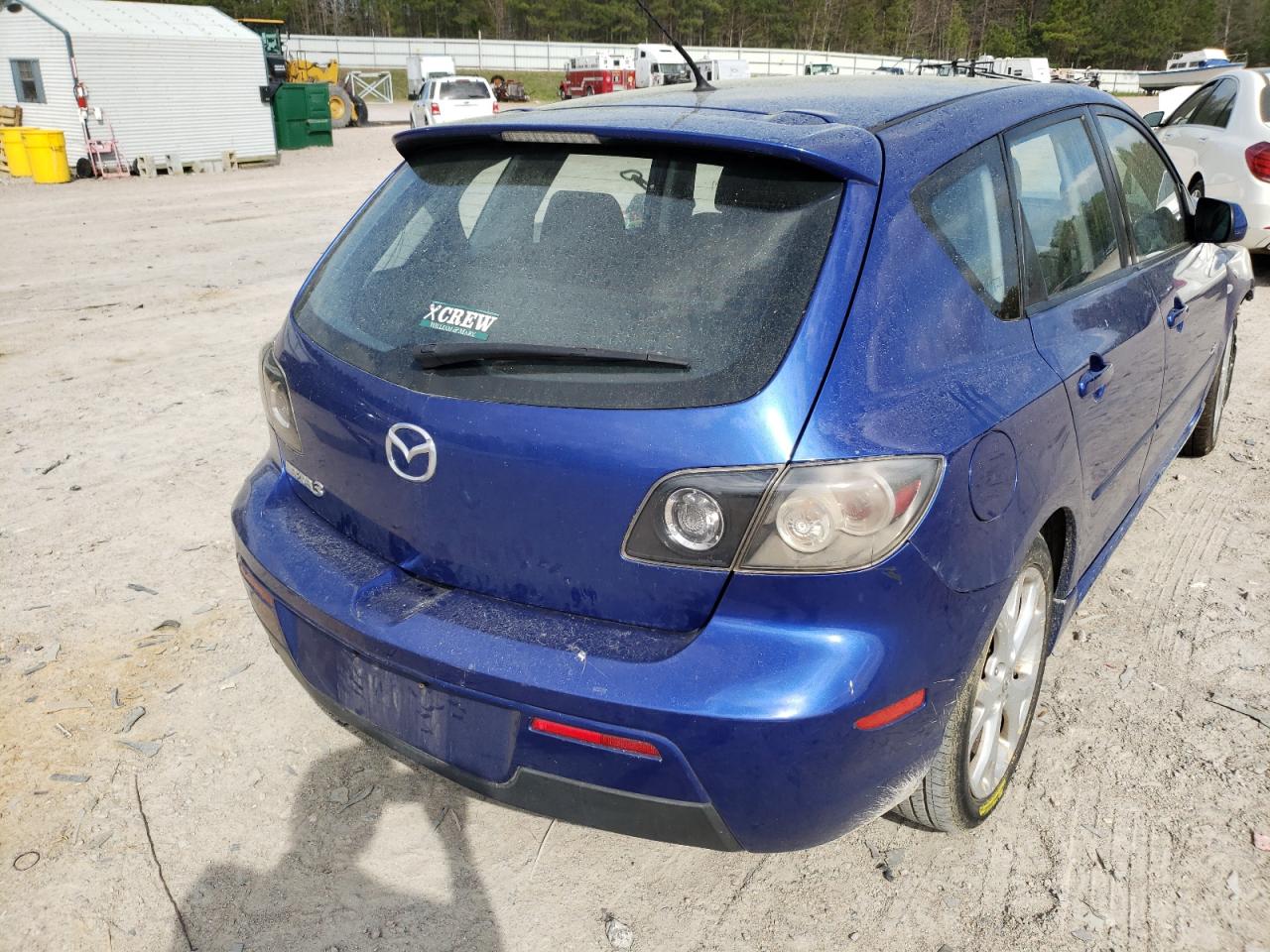 Photo 4 from auction – 2007 MAZDA 3 HATCHBAC with VIN JM1BK344171661560