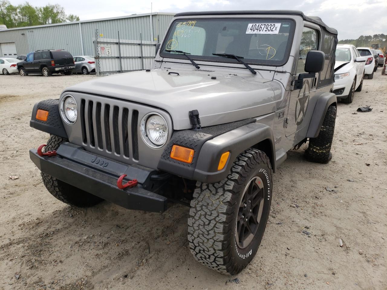 Photo 2 from auction – 2002 JEEP WRANGLER / with VIN 1J4FA39SX2P725719