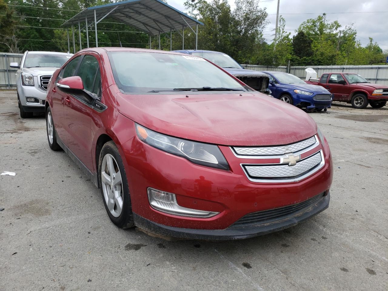 CHEVROLET VOLT 2013 with VIN 1G1RD6E49DU104147 - Photo from auction
