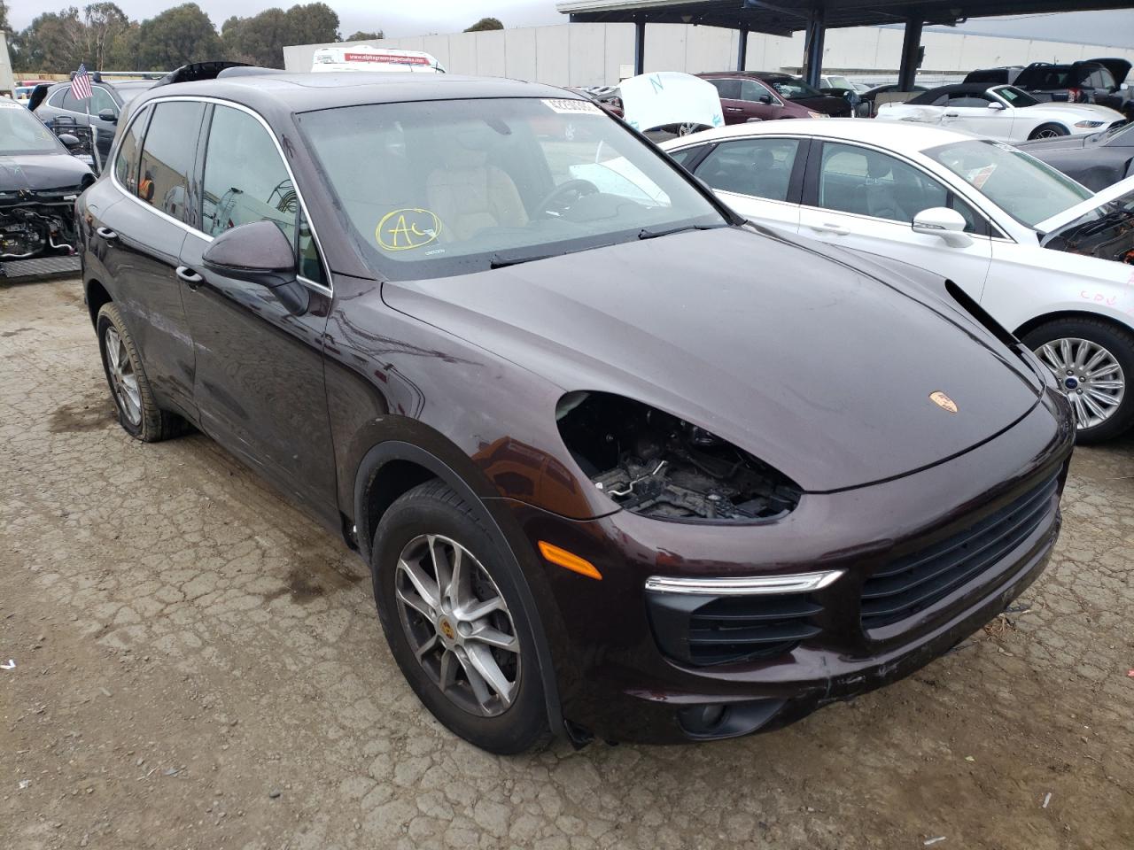 PORSCHE CAYENNE 2017 with VIN WP1AA2A23HKA89526 - Photo from auction