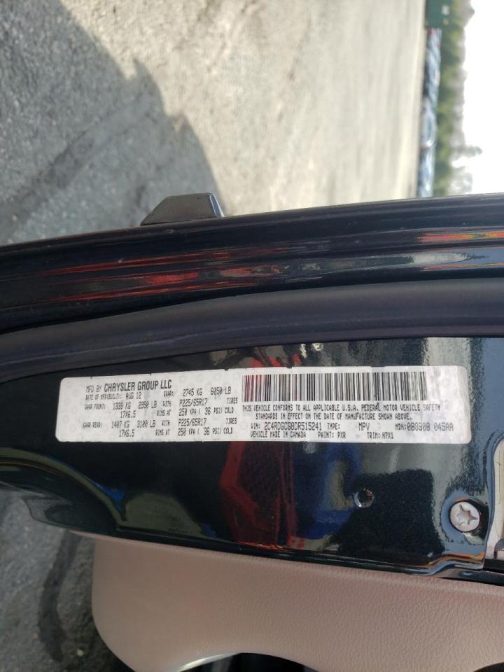 Photo 10 from auction – 2013 DODGE GRAND CARA with VIN 2C4RDGCG8DR515241