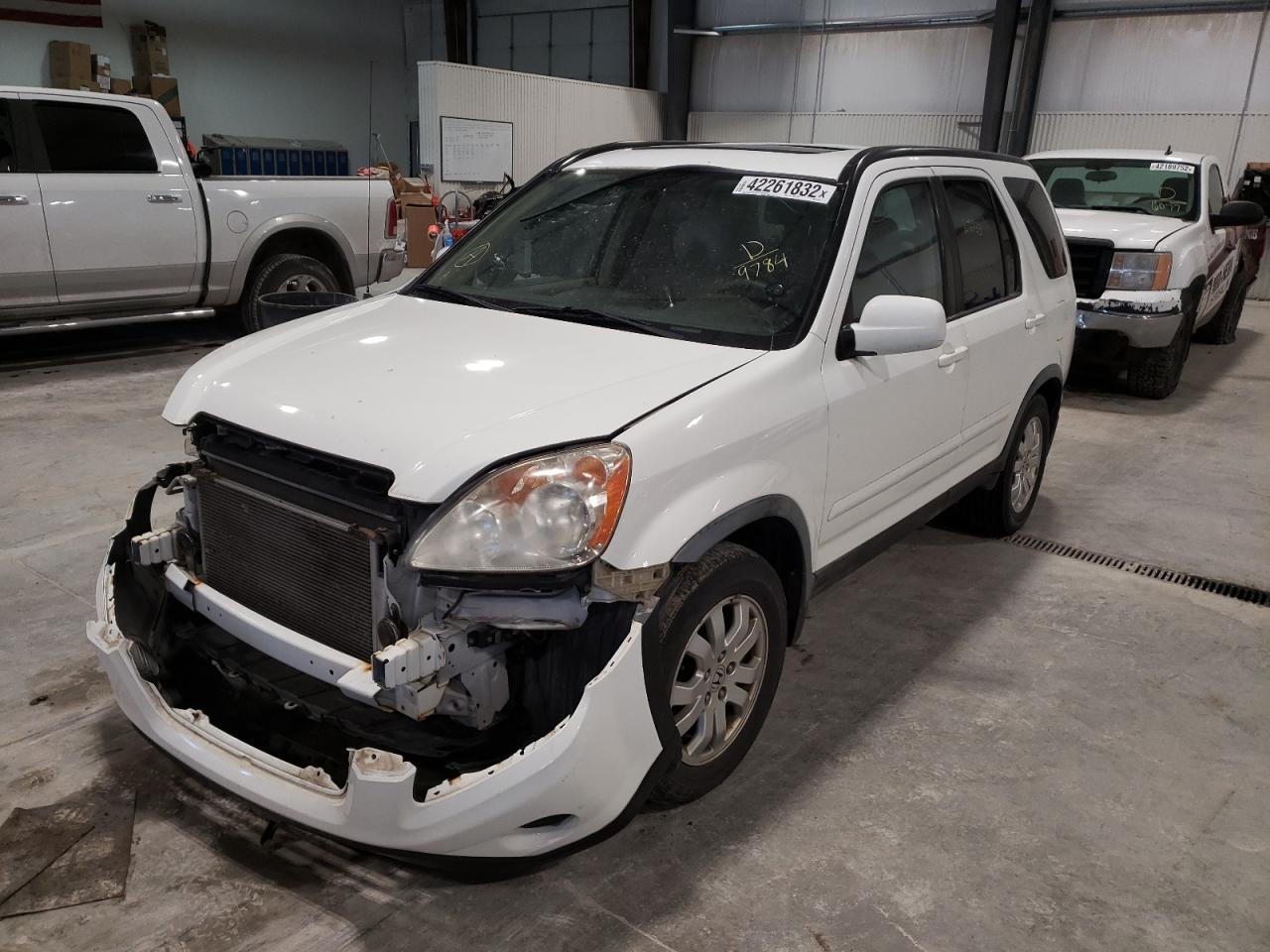 Photo 2 from auction – 2006 HONDA CR-V with VIN JHLRD789X6C059784