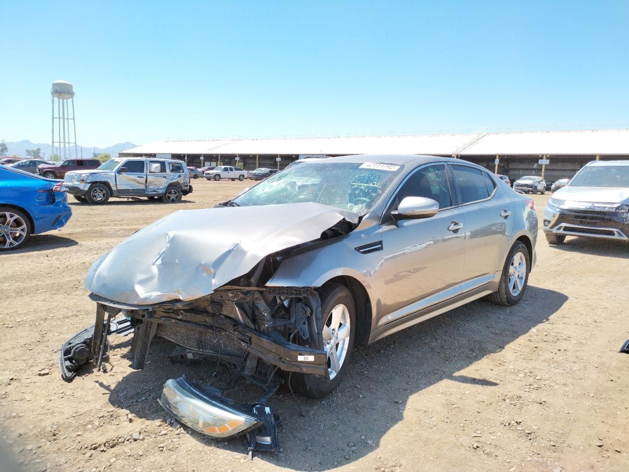Photo 2 from auction – 2015 KIA OPTIMA LX with VIN 5XXGM4A76FG488710
